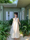Spring V-Neck Long Maxi Dresses